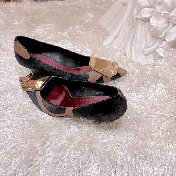 BURBERRY Authentic Wedges - Vintage - Picture 2 of 6